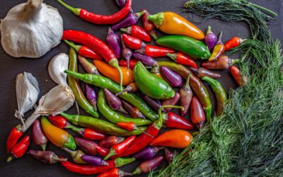 Cores em espanhol com pimentas mexicanas: venha descobrir!